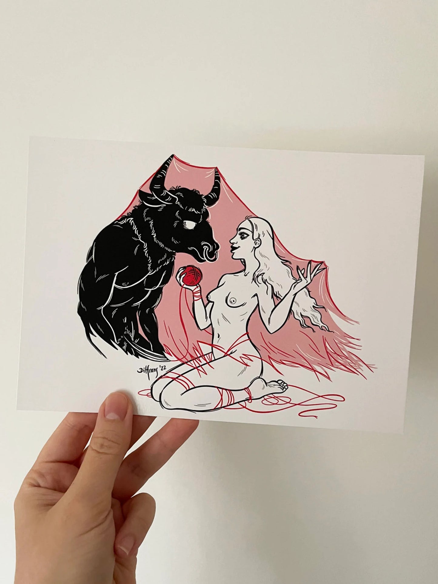 Horns bundle (stickers and cards)